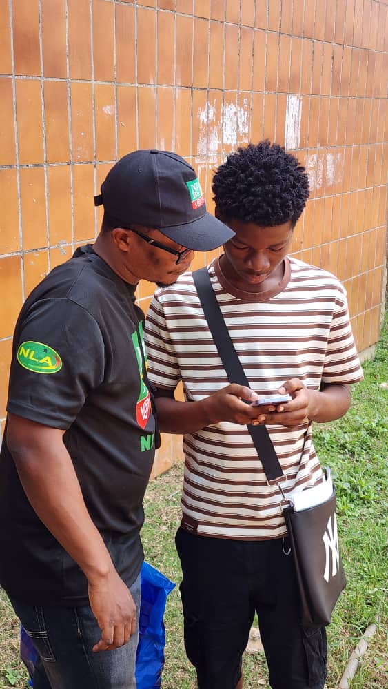 Introducing customers to the NLA BS mobile experience